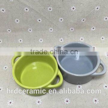 Stocked White Round Ceramic Soap Dish/cheap Ceramic Bowl Dishes photo-3