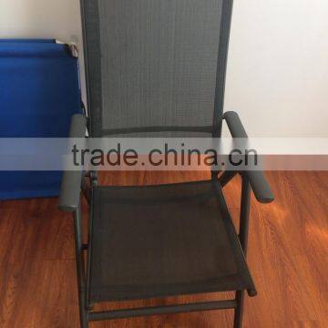 7 Positions Adjustable Folding Aluminum Garden Chair photo-2