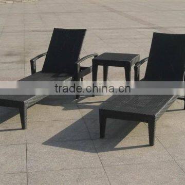 Adjustable Outdoor Rattan Daybed Lounger photo-4