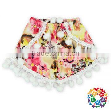 Newborn Baby Clothing Kids Wear Summer Shorts Pom Pom Shorts For Kids Girl photo-2