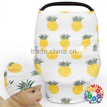 Cute Blue Green Cactus Print Fabric Car Seat Canopy For Baby photo-3