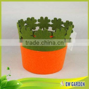 Gorgeous Designs Metal Artificial Lacy Flower Pot For Home Decor photo-3