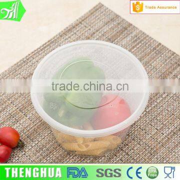 disposable food container,plastic food storage salad bowl