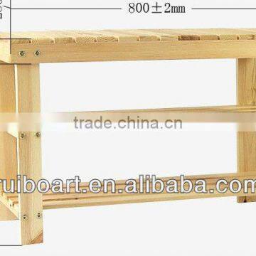 Pine Wooden Shoes Shelf photo-2
