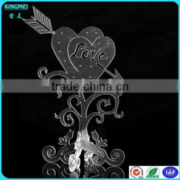 Crown Shape Transparent Acrylic Jewelry Holder Ring Holder photo-6