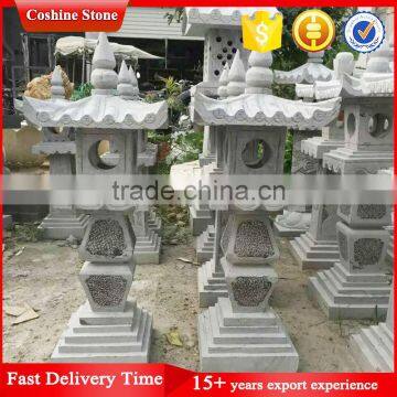 Large Granite Chinese Stone Lantern For Sale