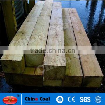 China produce pin wooden sleepers for garden in use