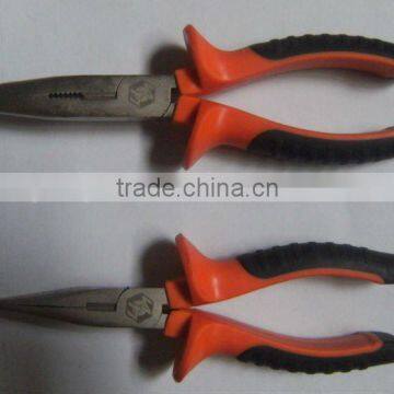8"'double color European long nose pliers''