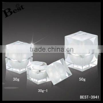 Luxury 30ml 50ml Cosmetic Cream Jar Empty Unique Eye Shape Green Gold Black Color Cosmetic Conatiner Screw Cap photo-6