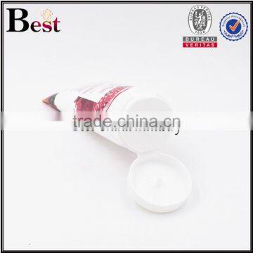 250ml Flower Logo Body Lotion Plastic Cosmetic Tube Packaging for Cosmetics photo-3