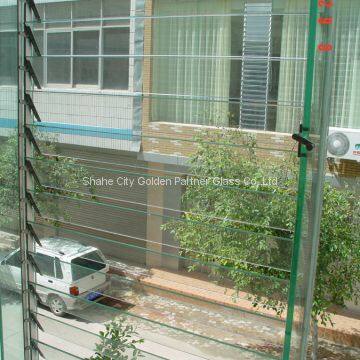 4mm 5mm 6mm Flat Window and Door Material Louver Glass photo-4