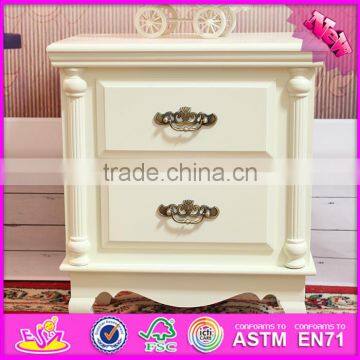 2016 wholesale high quality solid wooden bedside cabinets W08H066