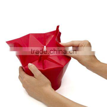 2016 Whole Sale Food Grade Silicone Pop Top Silicone Microwave Popcorn Popper photo-3