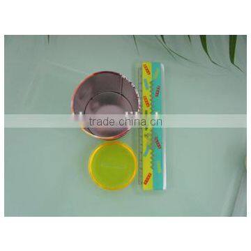 Round Cute Coin Bank Tin Case With Plastic Lid photo-2