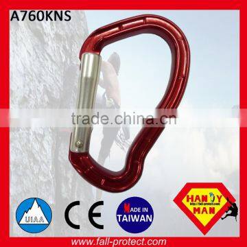 Taiwan 25KN Mountain Climbing Aluminum Carabiner With Certificate photo-2