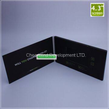 Good price 4.3 inch Video Brochures, Video Postcards & Video Specialty Products