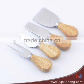 Promotional wooden handle cheese knife set (HF-CS02)