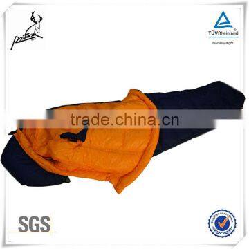 Customised high quality nylon ripstop down sleeping bag