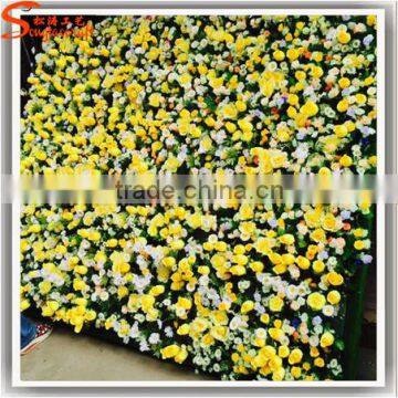 Latest Design Hotel Lobby Roses Flowers Vertical Green Plant Wall Artificial Flowers Wall photo-4