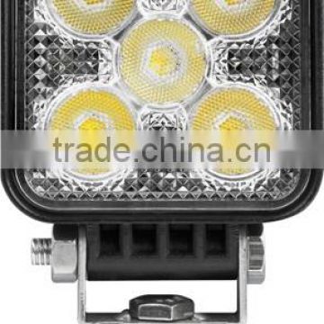 3" Square 15 Watt LED Mini Auxiliary Work Light