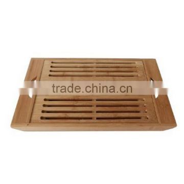 Bamboo cutting bread plate Toast cutting plate of fruit cutting board