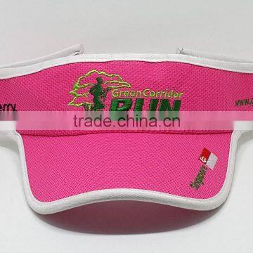 fashion custom sun visor cap and hat with embroidery LOGO