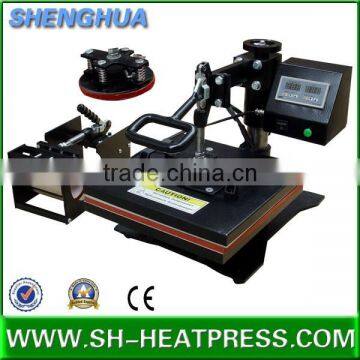 CE Approval 8 in 1 T-shirt Mug Cap Printing Combo Heat Press Machine CY-S1 photo-3