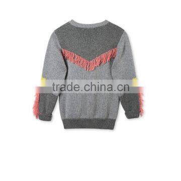 Baby Girl Design Cardigan Child Sweater Kids Clothing Children Jumper HSD5589 photo-2