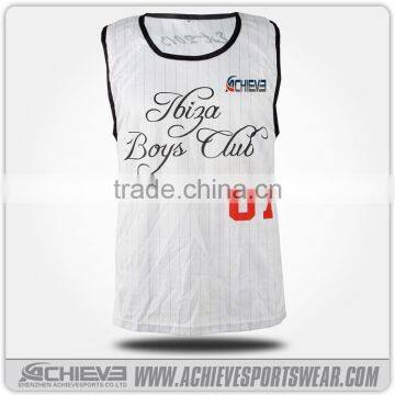 Full sublimation singlets custom training singlet