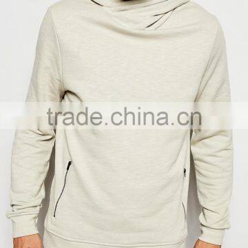 100% Cotton Cross Neck Hoodie