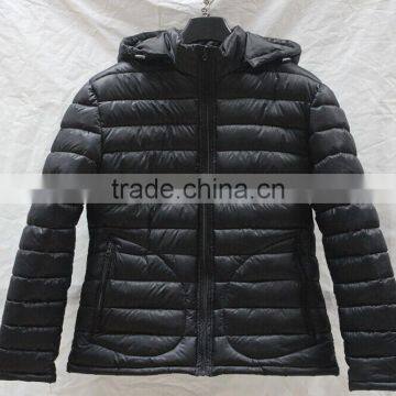 High quality hoodies lady bubble jacket for winter