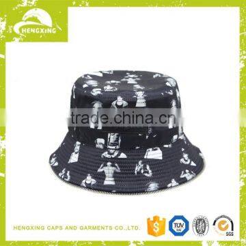 Reversible Hot selling lovely pattern bucket hat europe wholesale cool floral bucket hat