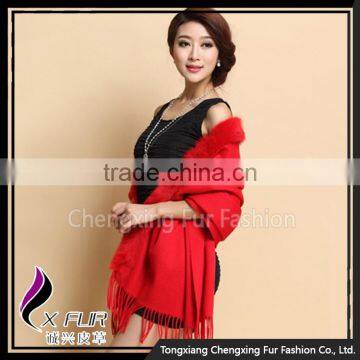 CX-B-P-41D Ladies Fashion Scarf Wholesale In Stock Cashmere Pashmina Shawl photo-4