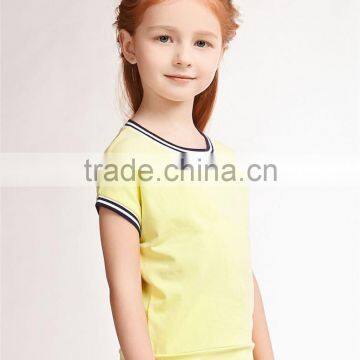 2016 Latest Cute Girl's O-neck t Shirt New Design Teenages t Shirt photo-2