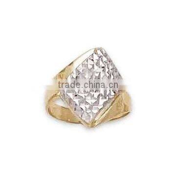 Gold & Silver Plated Ring, Two Tone Rings