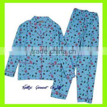 Printed Flannel Pajamas
