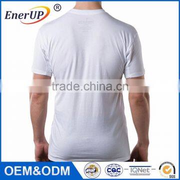 Men's Sweatproof Modal t Shirts Crewneck photo-3