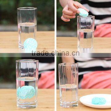 Trade Assurance OEM Pigment Printing Cotton Terry Custom Compressed Magic Towel photo-4