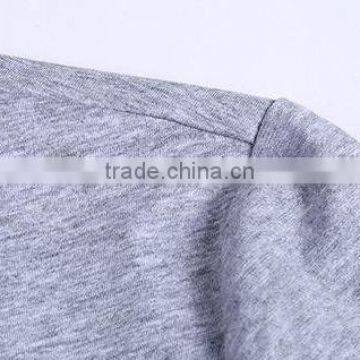 Ladies Short Sleeve Gym Wear 100% Cotton Clothes for Women v Neck Design Breathable Tshirts photo-4