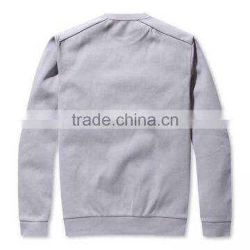 2016 Latest Design Wholesale Fleece Crew Neck Custom Mens Sweatshirt