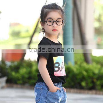 2016 Custom Wholesale Cute Design Children/baby t Shirt With Baby Word Printing photo-5