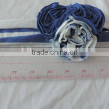 Boutique Stretch Hairbands for Baby Girls Cheap Remake Elastic Sport Stripe Headbands for Children Flower Hairwear photo-2