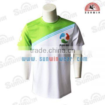 New Customized 100% Polyester badminton tshirt high quality badminton jersey from China