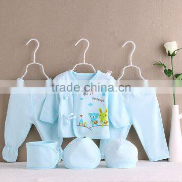 Factory Price 6pcs hot sale cotton baby clothing gift sets