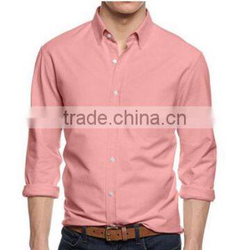 Plain Design Extra Soft New Style Slim Fit Mens Casual Dress Shirt photo-4