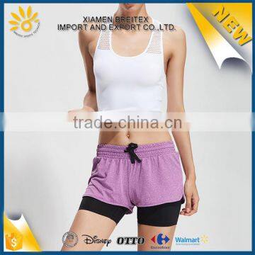 China Manufacturer Fitness Running Ladies Mesh Tank Tops photo-3