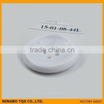 Pearl White Ladies Fur Coat Button photo-2