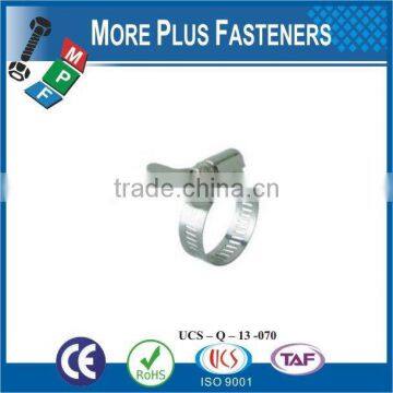 Made in Taiwan Stainless Steel Types of Hose Clamps Small Hose Clamps Butterfly Handle Type photo-6
