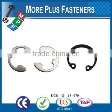 Made in Taiwan Stainless Steel 1/8" External Retaining Ring