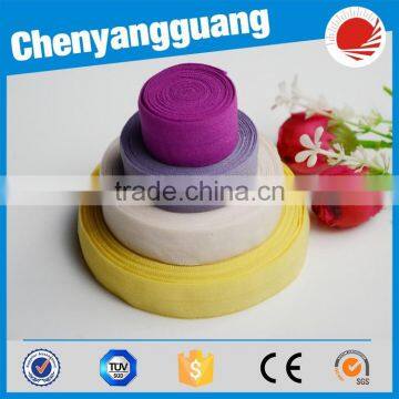 Custom Knotted Fold Over Elastic Hair Tie photo-1
